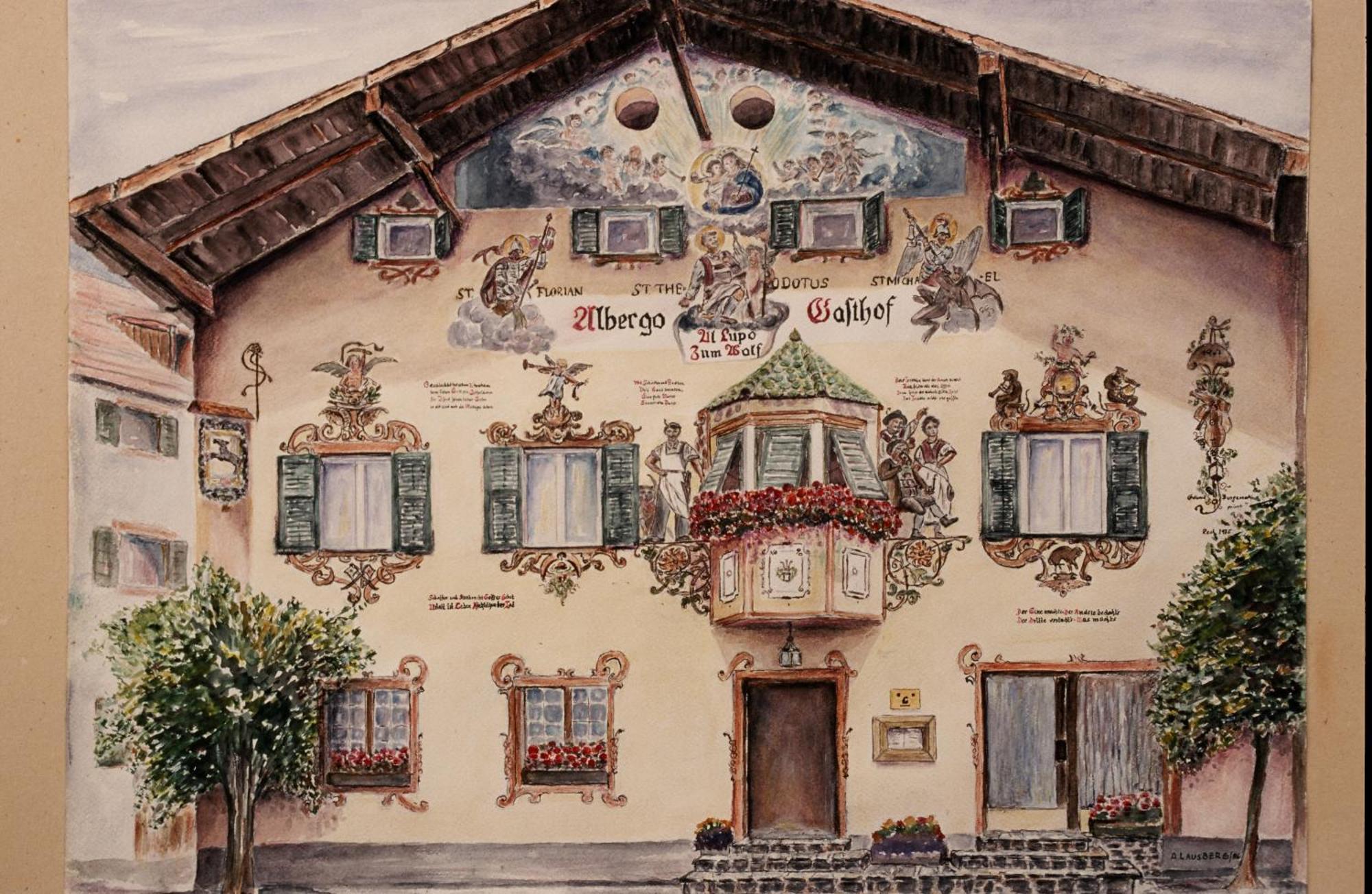 Hotel Zum Wolf Castelrotto Εξωτερικό φωτογραφία